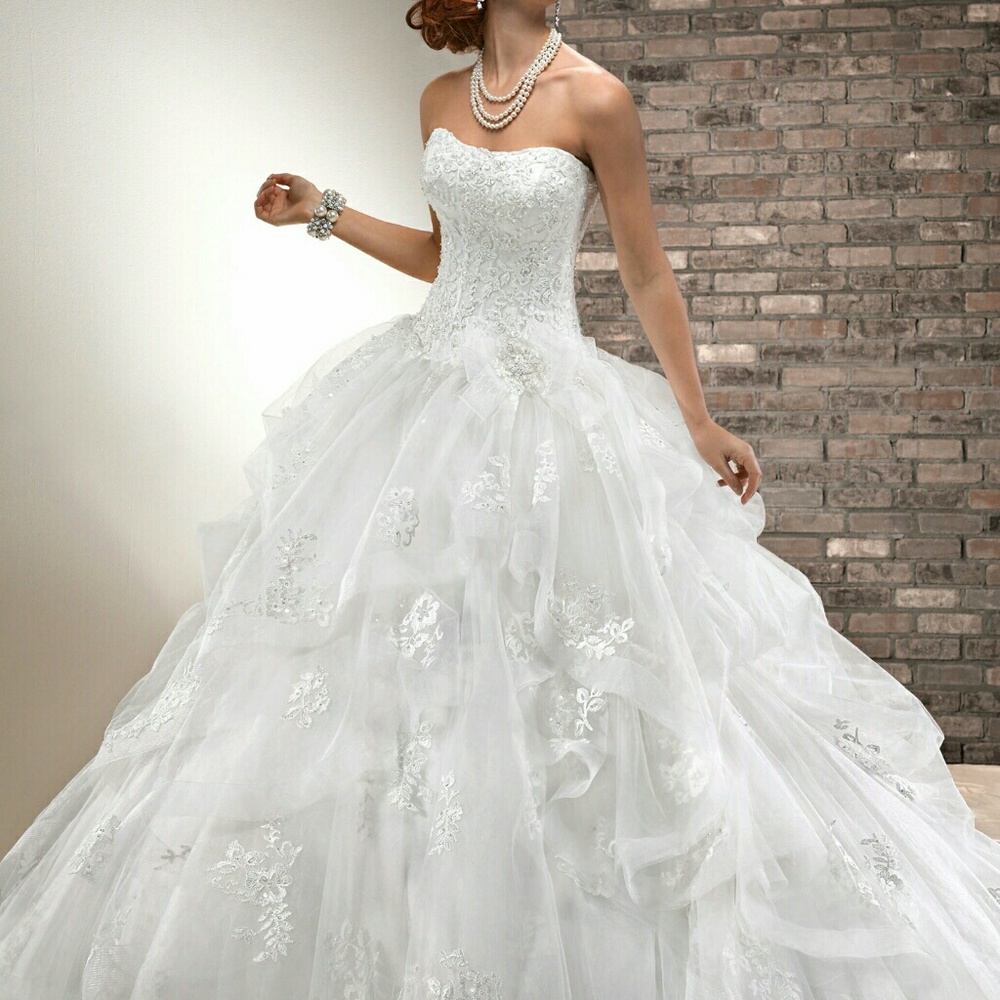 Maggie Sottero ballgown dress. Used once
